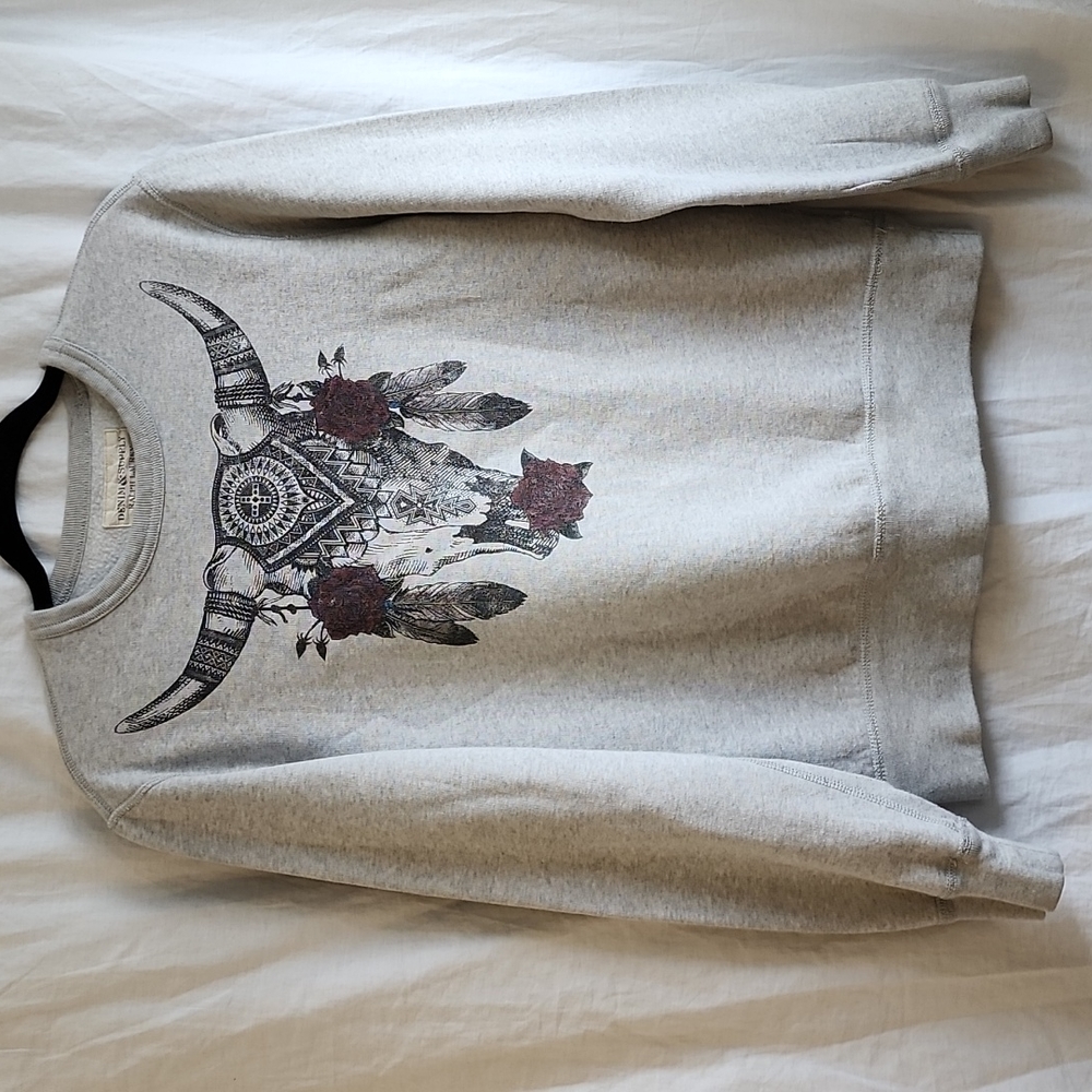 Ralph Lauren Denim&Supply Sweatshirt, Men's Size S, Grey